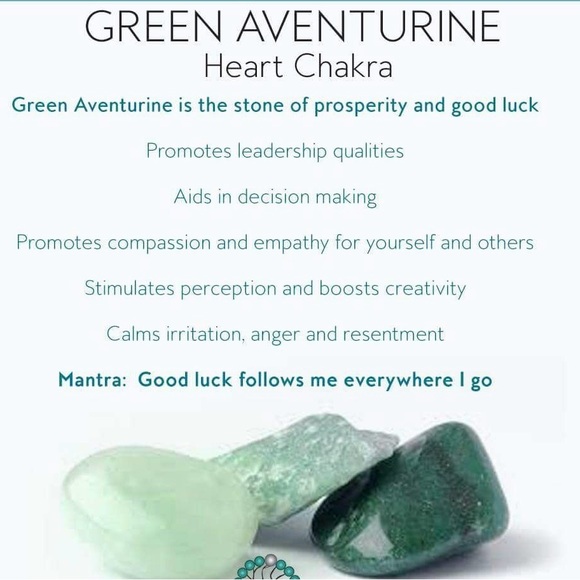 Green Aventurine Heart Pendant - Picture 4 of 4